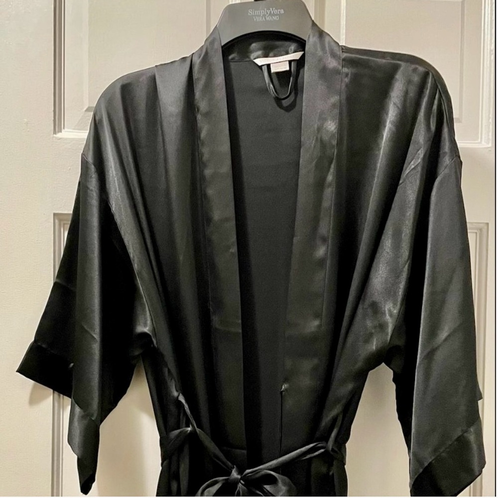 Victoria Secret satin robe S/M, EUC